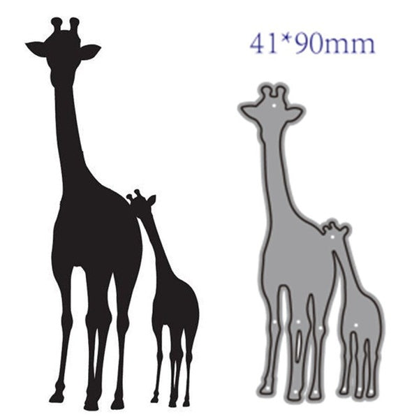 Animal giraffe Decoration Metal Steel Cutting Dies Stencils for Making Scrapbooking DIY Album Paper Cards Embossing