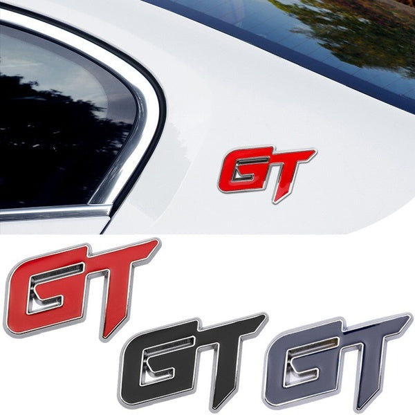 GT logo Car Sticker Badge Emblem Decals