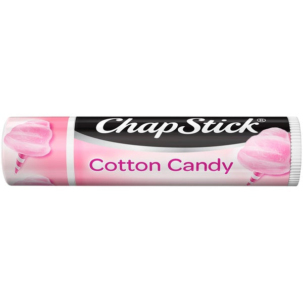 ChapStick Lip Balm, Cotton Candy  Fun & Yummy Moisturizing Lip Care for Dry, Cracked Lips, 0.15 Oz