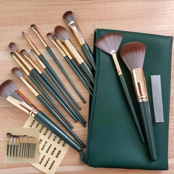 Set of 14 makeup brushes with soft bristles Makeup pen Makeup tools