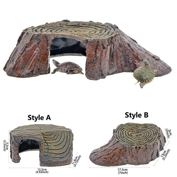 1pc Fish Tank Ornament Turtles Platform Pet Basking Platform Landscaping Tortoise Terrace