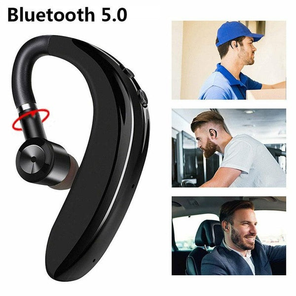Écouteur sans fil Bluetooth Overear Hook Headset Bluetooth DJ Sport Écouteur Écouteur avec microphone antibruit