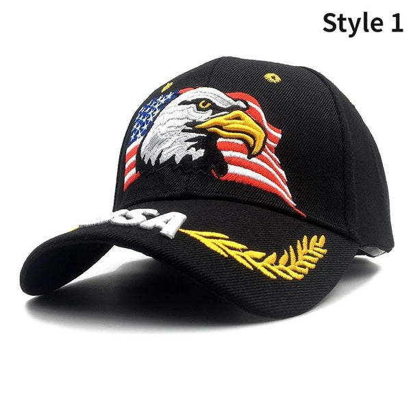 Haute qualité USA drapeau Camouflage casquette de Baseball pour hommes femmes Snapback chapeau armée drapeau américain os camionneur Gorras