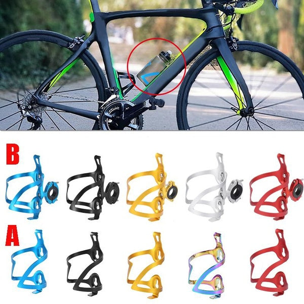 Double côté vélo eau café boisson tasse porte-bouteille Cages support de transport avec Base pour montagne vélo de route moto