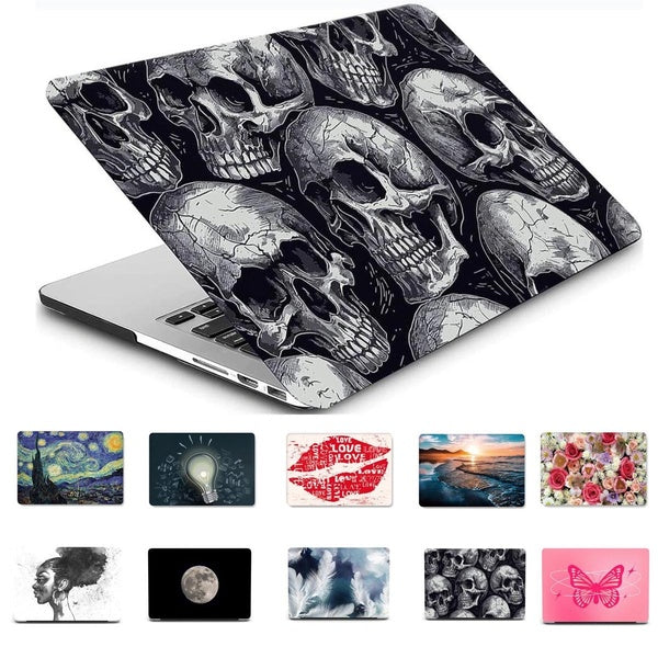Print Plastic Laptop Hard Shell Cover for MacBook Air 11inch 12inch 13inch & Macbook Pro 13inch 14inch 15.4inch 16inch A1370 A1465 A1931 A1534 A2337 A2