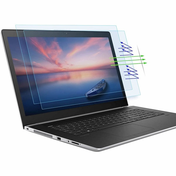 (2PCS Pack) Protecteur d'écran pour ordinateur portable 15,6 pouces - Filtre anti-lumière bleue et antireflet pour HP Envy X360 15,6 pouces-Pavilion
