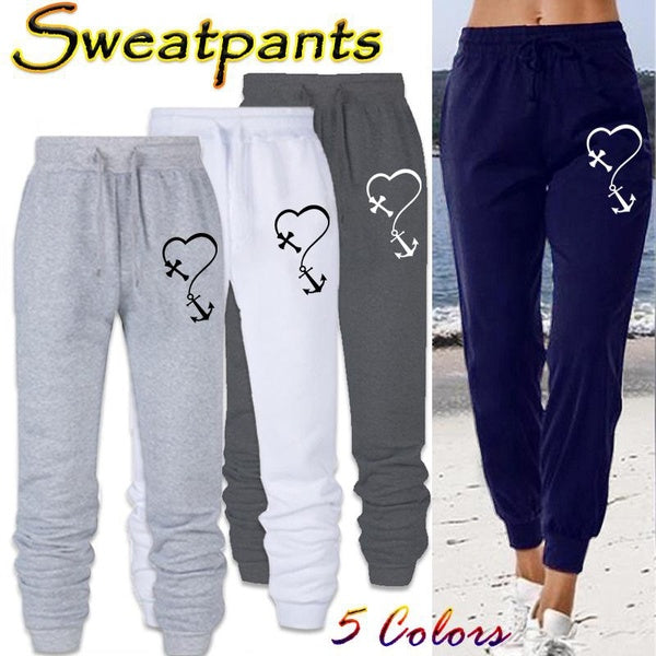 Spring Autumn Winter Women Loose Sweatpants Joggers Jogging Fitness Pants Casual Long Pants Trousers S-4XL