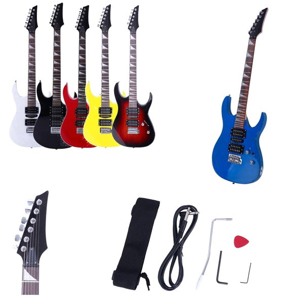 Professional Electric Guitar with Guitar Bag and Accessories For Beginner（Cannot Ship To POBOX) Matron Inn