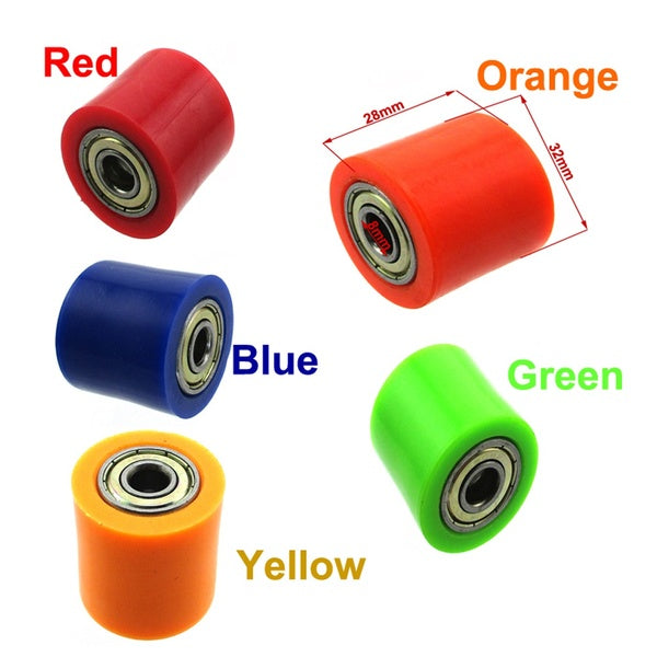 FishMotor 8mm chaîne rouleau poulie tendeur pour Dirt moteur Pit Bike moto Motocross ATV Quad 4 roues