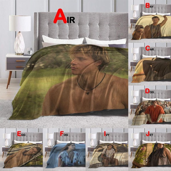 OBX Outer Banks JJ Kiara John B Sarah Pope All Other Characters Blankets for Beds Super Soft Winter Warm Throw Blanket Flannel Blanket
