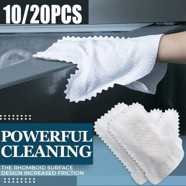 10-20pcs Thicken Dust Wipes Reusable Super Mitt Microfiber Dust Removal Dust Cleaning Gloves Household Cleaning Non-woven Gloves