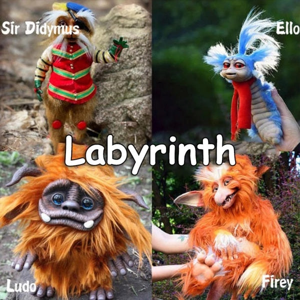 Simulation Of Real Dolls From The Labyrinths Plush Monstrosity Cute Art Creature Friend Gift