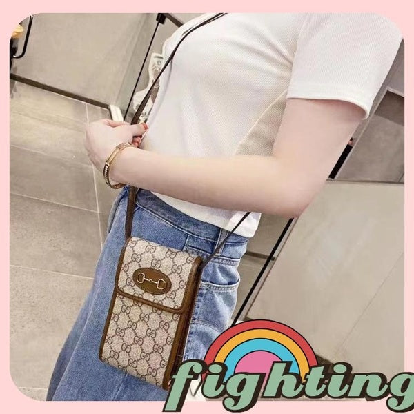 Mode téléphone portable sacs à bandoulière femmes en cuir PU pièce porte-carte sac à bandoulière Mini téléphone portable porte-carte sac à main