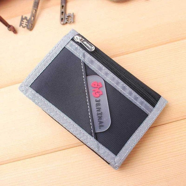 Mode Hommes Portefeuille Sacs À Main Courts Toile Tissu Ciun Sac À Main Homme Sacs D'argent Notecase Poche Porte-Cartes De Poche Portefeuilles