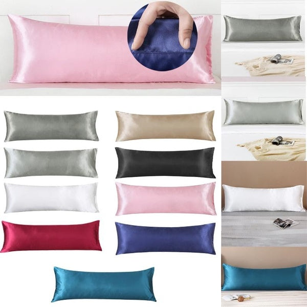 Body Pillowcase - Soft Long Bed Pillow For Adults - Breathable Full Body Pillow Insert For Sleeping, 20x53inches ﻿