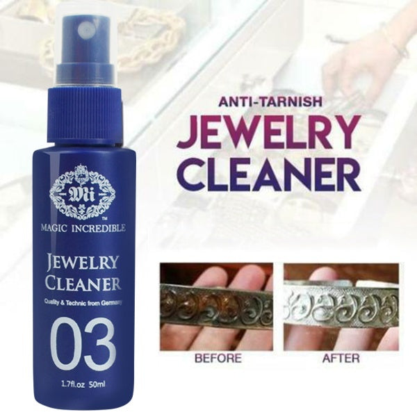 1-2-3pcs 50ml Jewelry Cleaner Jewelry Gold Watch Diamond Ring Cleaning Spray