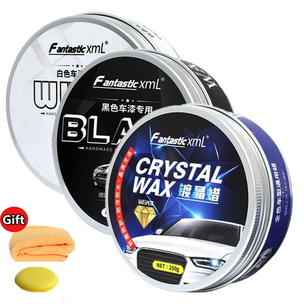 120 - 250g Car Wax Crystal Plating Set Hard Glossy Wax Layer Covering Paint Surface Coating Formula Waterproof Film Car Polish