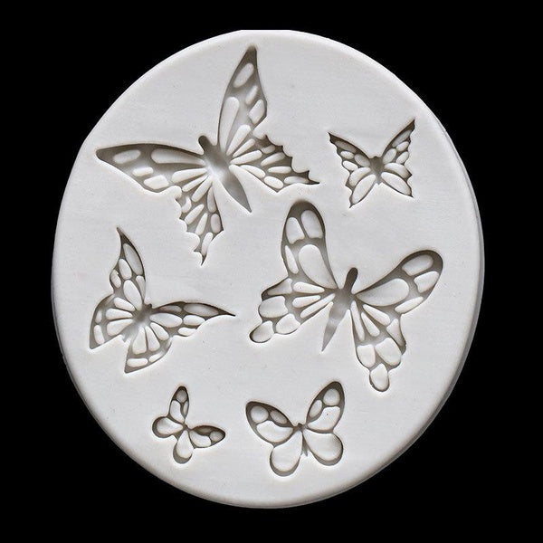 Butterfly Silicone Mold DIY Craft Wedding Fondant Cake Decorating Tools Gumpaste Candy Chocolate Moulds Kitchen Baking Tools