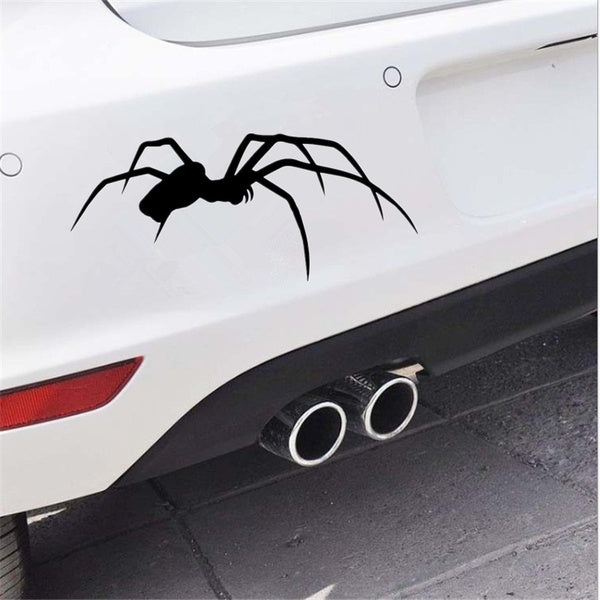 17.8cm*7.6cm Funny Spider Crawling Car Decor Car Sticker Car Styling Waterproof Vinyl Decal