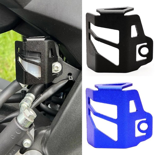Motorcycle Rear Brake Fluid Reservior Cover Protector For Kawasaki Z900 Z750 Z400 NINJA 400 250 For Yamaha Yzf R1 M R6 R3 R25 MT-07 09 03 Tracer 9-90