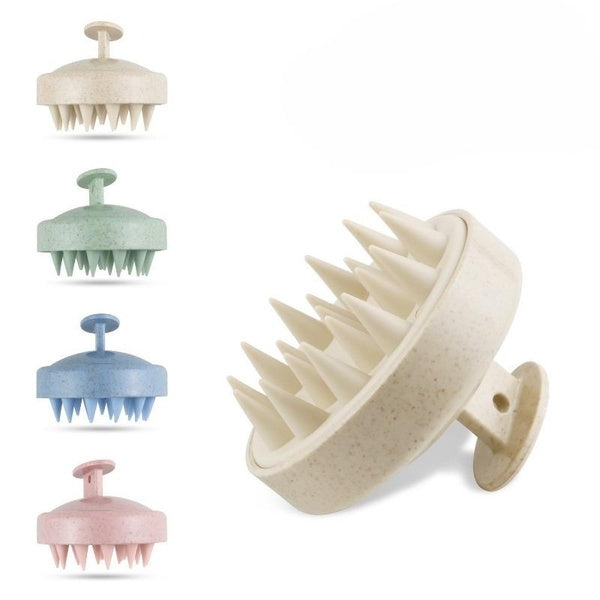 Massage shampoo brush Head cleaning brush Soft silicone shampoo Hair tools Soft silicone shampoo brush