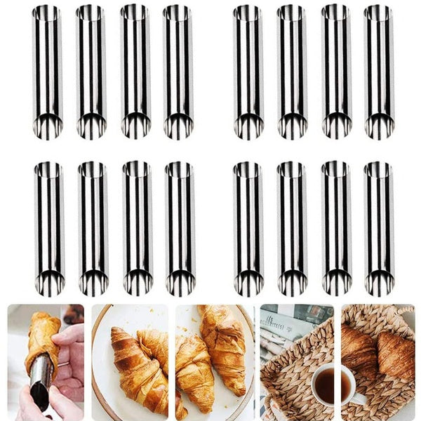 Cannoli Tubes Kit Stainless Steel Cannoli Shell Molds