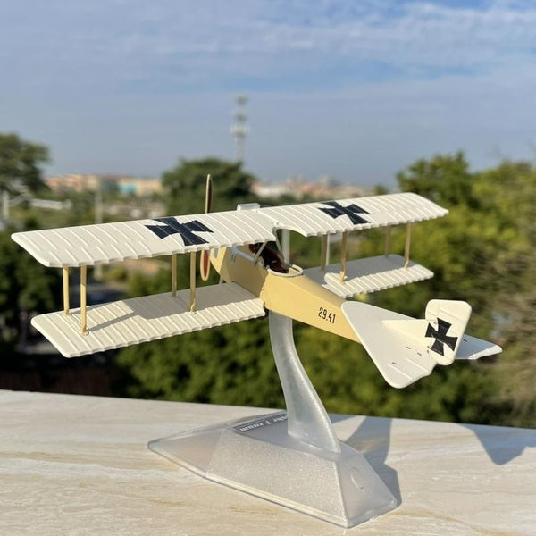 1:72 Scale Alloy Diecast Military Model Hansa Brandenburg C1 K. u.K. Luftfahrtruppen Fighter Aircraft Model Plane Toy For Collection Souvenir Gift Hom