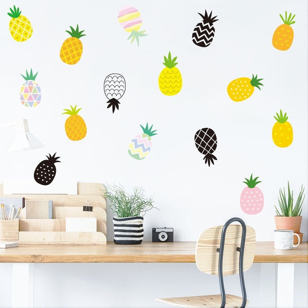 Pineapple DIY Wall Sticker Creative Decals For Kids Room Bedroom Home Nursery Office Decor