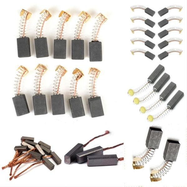2-4-6-10pcs New Mini Drill Electric Grinder Replacement Carbon Brush Electric Motor Rotary Tool Spare Parts
