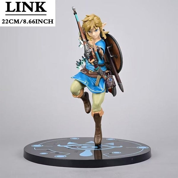 New Anime The Legend X Zeldo Link PVC Action Figures Collectible Model Toys Christmas Birthday Gift Toys