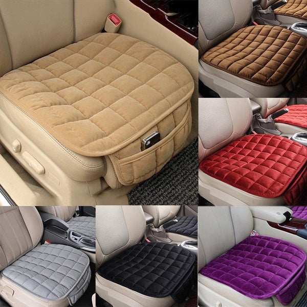 Car Seat Cover Winter Warm Seat Cushion Anti-slip Universal Front Chair Seat Breathable Pad for Vehicle Auto Car Seat Protector