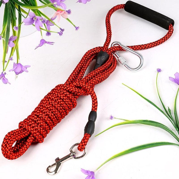 Dog Leash Leashes for Dogs Training Lengthened Dog Leash Long Pet Traction Rope Nylon Dogs Leashes Chain 3M Pet Supplies