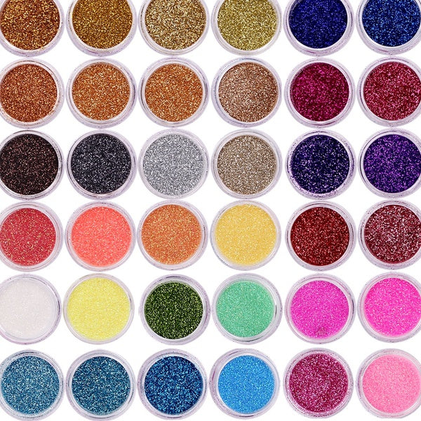 Health & Beauty 15 pcs-set Random Color Nail Glitter Mix Kleuren Nail Art Fijne Glitter Poeder Dust Uv Gel Polish Acryl Nail Tips Diy Decoratie geree