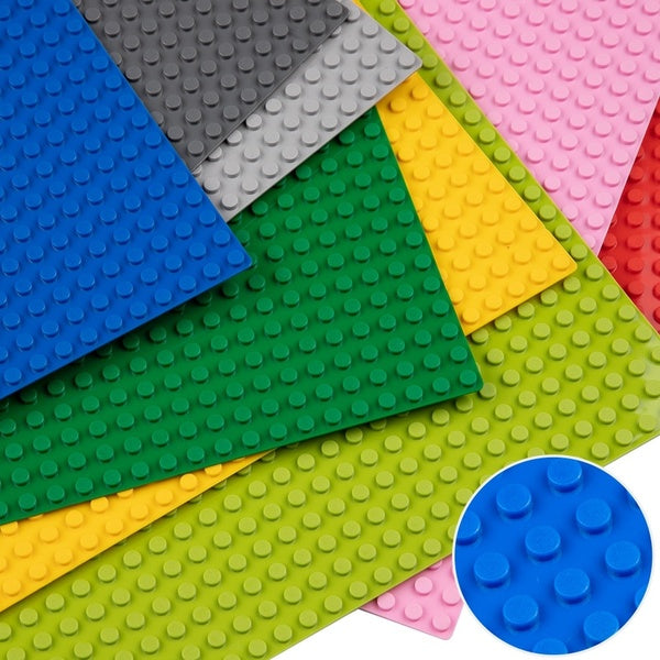 Classic 16*16 Base Plates Plastic Bricks DIY Creative Compatible City Construction Building Blocks BasePlate Board Construction Toys