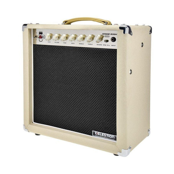 Stage Right by Monoprice 15-Watt 1x12 Guitar Combo Tube Amp with Celestion Speaker and Spring Reverb
