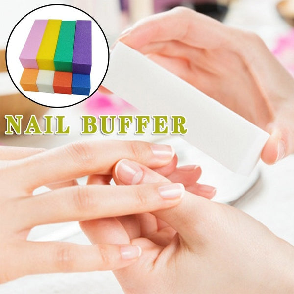 New Nail Buffer File Sanding File Professional Nail Files Sponge Boards Grit Pedicure Tools for Nail Multi-colored Nail Art Tools