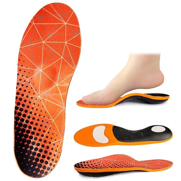 Chaussures orthopédiques de sport Semelles intérieures pour les pieds Coussin de pied de voûte plantaire X - O Type Correction des jambes Soutien de