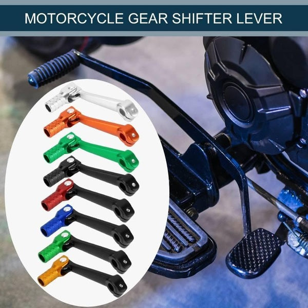 X AUTOHAUX Levier de Changement de Vitesse Pliant en Alliage d'aluminium pour Moto Motocross ATV Dirt Bike Pit Bikes Pédale de Vitesse 1 pièces
