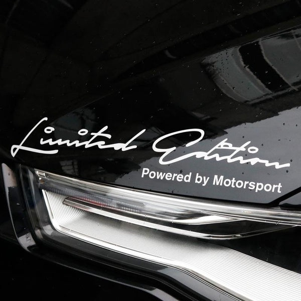 Noizzy Limited Edition Highlights Powered by Motorsports Car Stickers Auto Vinyl Reflective Decal Truck Tuning Accessories Styling for Hyundai Kia M