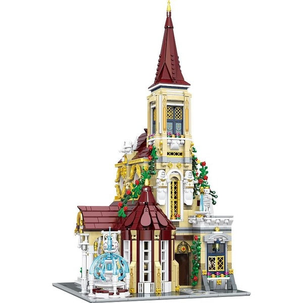New Rose Abbey 2960pcs Model Building Block Brick Educational Assembly Toy Children Christmas Gift