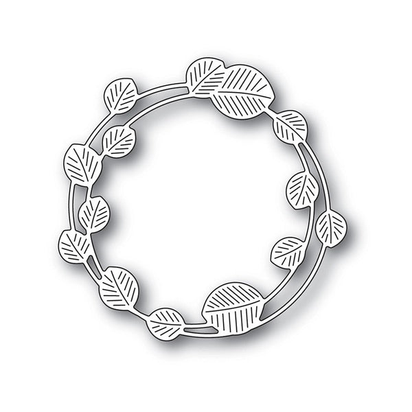 Circle Leaves Metal Cutting Dies Stencil Template For DIY Scrapbooking Embossing Paper Cards Album Making Craft Dies Cut