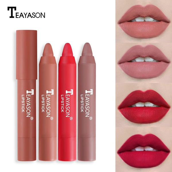 Moisturizing and Long-Lasting Matte Lipstick, Perfect for Daily Use, Waterproof and Easy to Apply
