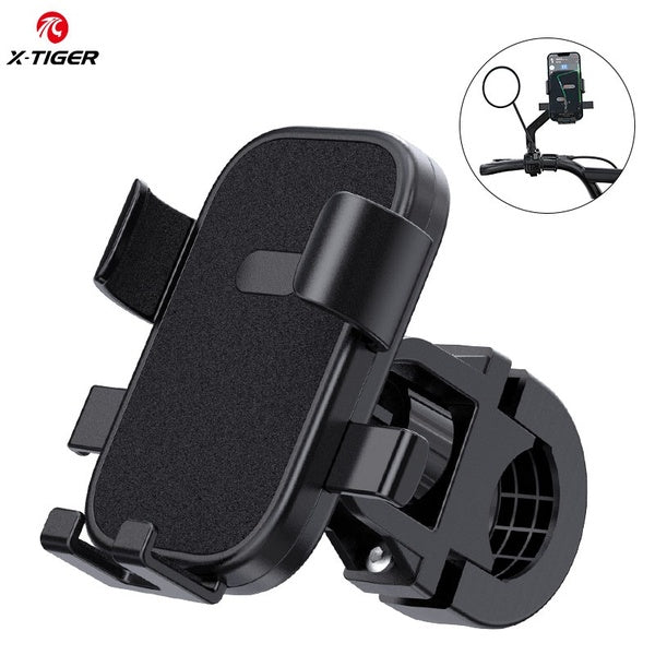 Bike Cell Phone Holder 360 Rotatabl Bicycle Phone Stand MTB Motorcycle Phone Mount Antislip Phone Bracket