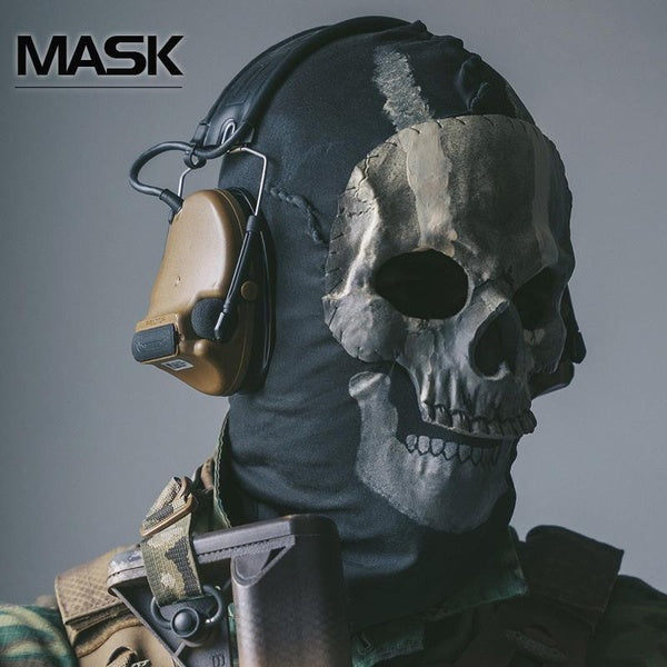 MWII Crâne Masque-Casque Crâne Masque Call Of Duty Masque Fantôme Visage COD Masques Pour Cosplay Party Grand Surprise Cadeau