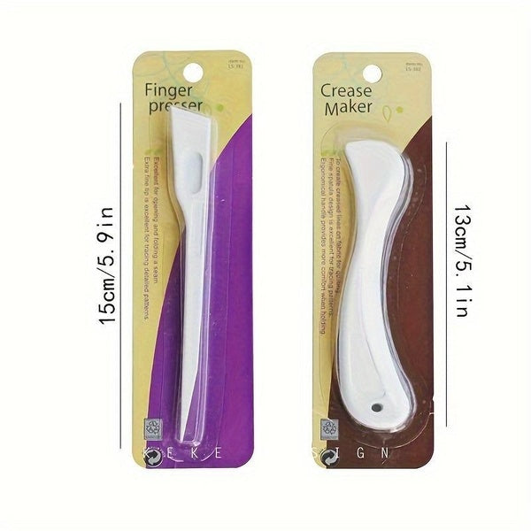 1Pc Plastic Quilting Crease Handmade Pen - Sewing & Patchwork Marker Tool For Diy Embossing And Crafts For Students