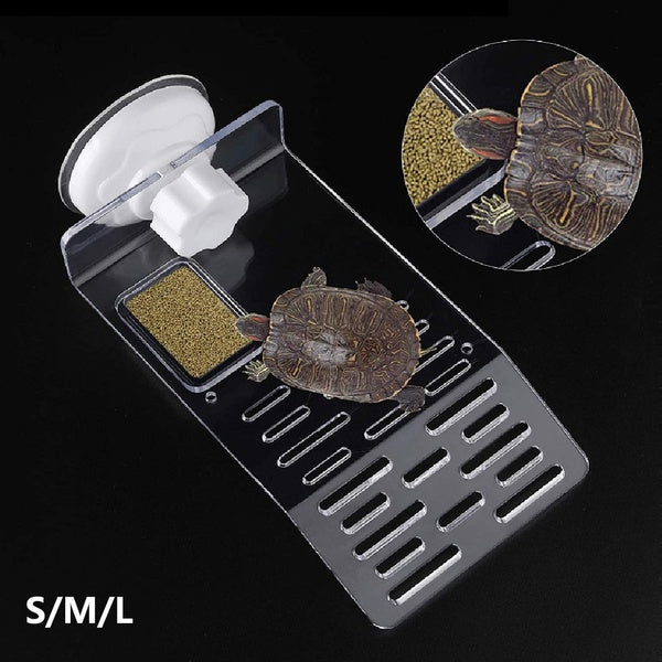 Acrylique Tortue Pier Dock Basting Plate-forme Étagère Décoration Sur Chenille Soleil Toit Terrasse Île Montée Aquarium Station