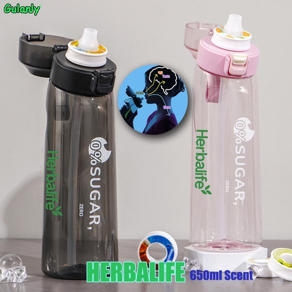 NOUVEAU HEBALIFE Air UP Bouteille d'eau Parfum Boisson Tasse d'eau Sports aériens Bouteille d'eau adaptée aux sports de plein air Fitness Mode Tasse