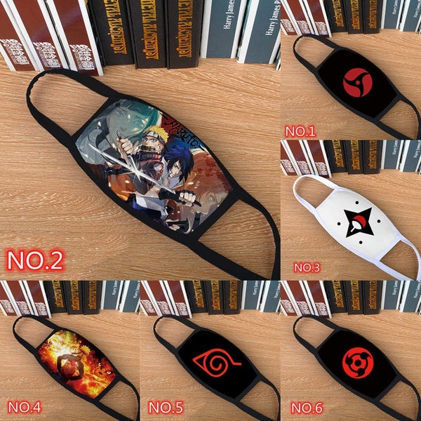 1pc Face Mask kakashi Printed Mask Dustproof Breathable Mouth Masks