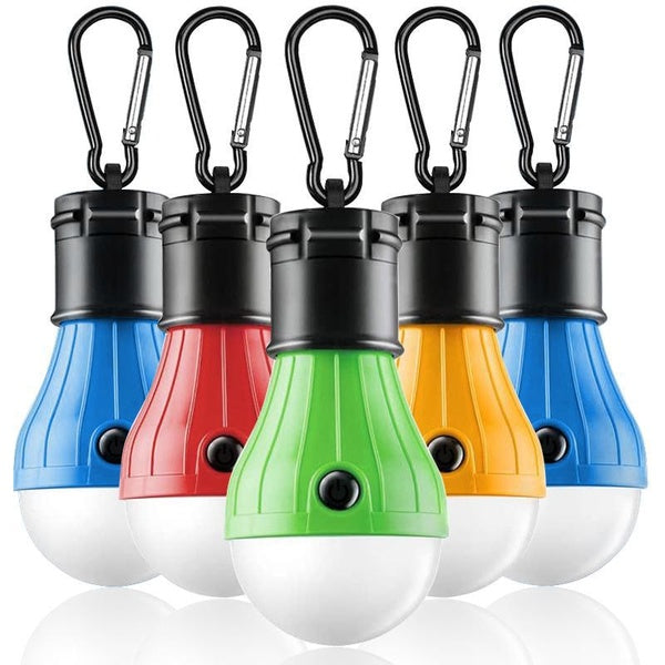 LED Outdoor Portable Lantern Tent Light,Hook Waterproof Emergency Lights LED Camping Light,1-10Pcs(Without AAA Batterys)Hanging Light Tent Lantern Bu