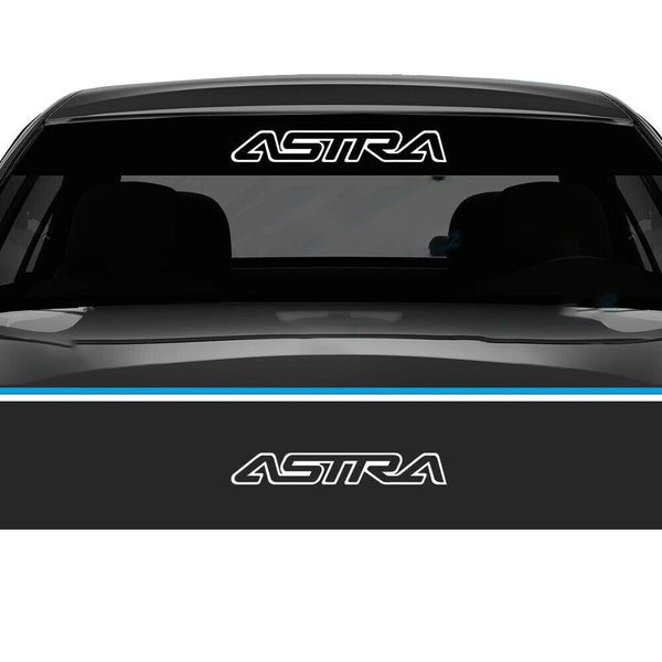 pour Vauxhall Astra Sun Strip Kit Opel Astra Universal Sunstrip Kit VXR GSI Decal